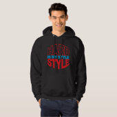 Hardstijlcirkel 2 hoodie (Voorkant volledig)