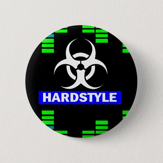 Hardstijlpatroon Ronde Button 5,7 Cm (Voorkant)