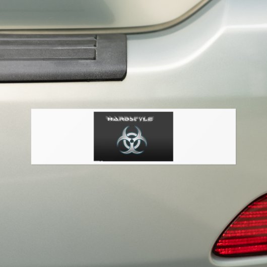 Hardstyle Bumpersticker (Op auto)