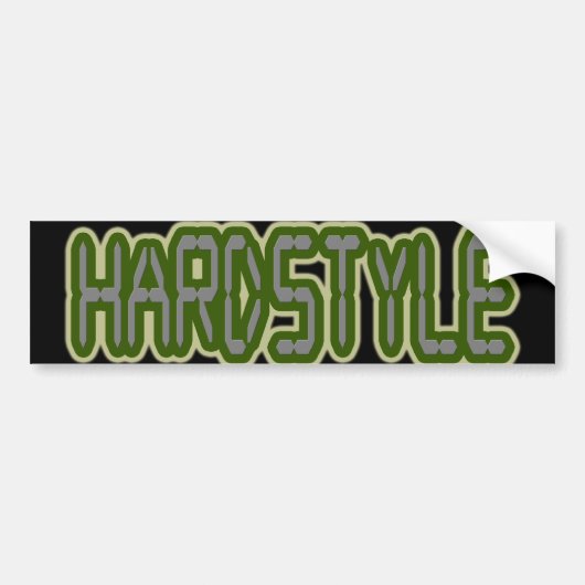 Hardstyle Bumpersticker (Voorkant)