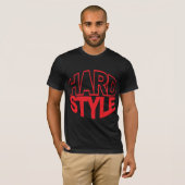 Hardstyle cirkel t-shirt (Voorkant volledig)