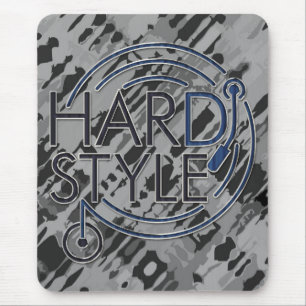 HARDSTYLE DJ - metalen ontwerp Muismat