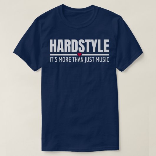 Hardstyle het is meer dan alleen muziek Rawstyle R T-shirt (Design voorkant)