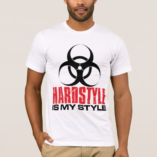 Hardstyle is mijn stijl t-shirt (Voorkant)