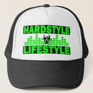Hardstyle lifestyle gevaarlijk en tempo design trucker pet