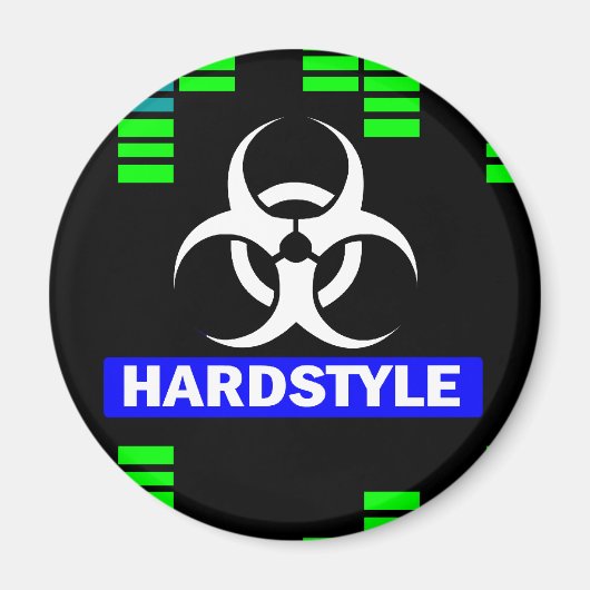 Hardstyle patroon magneet (Voorkant)