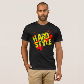 Hardstyle Spletters verf T-shirt (Voorkant volledig)