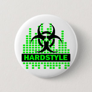 Hardstyle Tempo design Ronde Button 5,7 Cm