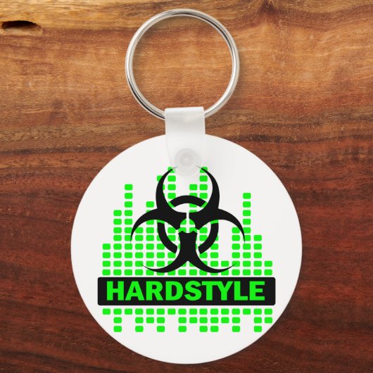 Hardstyle Tempo design Sleutelhanger (Voorkant)