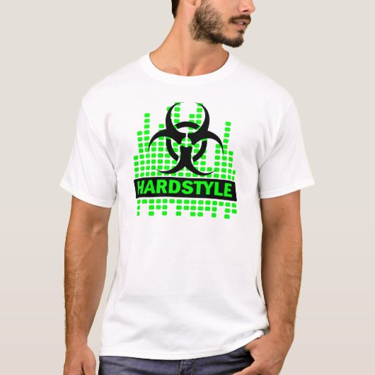 Hardstyle Tempo design T-shirt (Voorkant)