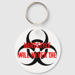 HARDSTYLE Will Never Die Sleutelhanger