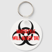 HARDSTYLE zal nooit sterven Sleutelhanger (Voorkant)