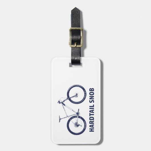 Hardtail Snob Bagagelabel (Voorkant verticaal)