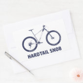 Hardtail Snob Rechthoekige Sticker (Envelop)