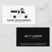 hardtop provan visitekaartje (Voorkant / Achterkant)