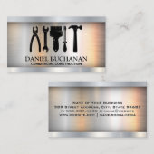 Hardware | Carpentry-tools Visitekaartje (Voorkant / Achterkant)