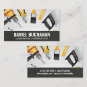 Hardware Constructiegereedschap | Hout Visitekaartje (Voorkant / Achterkant)