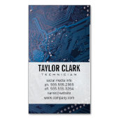 Hardware Electronics Magnetisch Visitekaartje (Voorkant Verticaal)