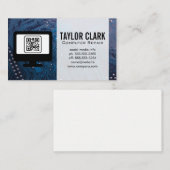 Hardware Electronics | QR-code Visitekaartje (Voorkant / Achterkant)