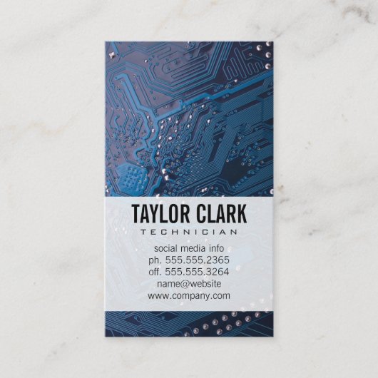 Hardware Electronics Visitekaartje (Voorkant)
