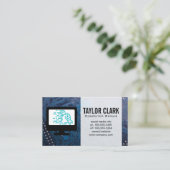 hardware-elektronica | Moersleutel in de hand Visitekaartje (Staand voorkant)