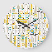 Hardware- en constructietools wandklok (Voorkant)