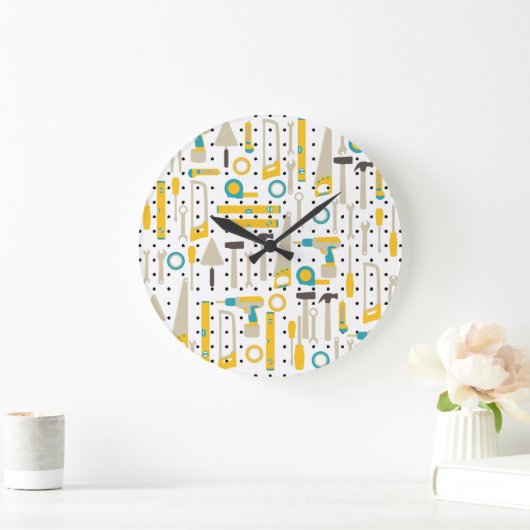Hardware- en constructietools wandklok (Huis)
