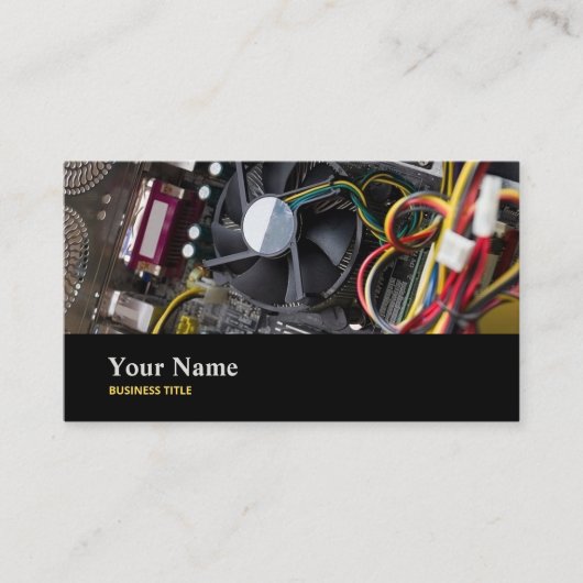 Hardware Engineer IT Specialist Visitekaartje (Voorkant)