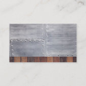 Hardware Gereedschap | Bouwer Bouwer | Hout Metaal Visitekaartje (Achterkant)