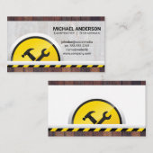 Hardware Gereedschap | Hout Beton Visitekaartje (Voorkant / Achterkant)