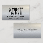 Hardware Gereedschap Icoon Visitekaartje (Voorkant / Achterkant)