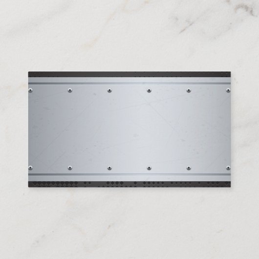 Hardware Gereedschap | Klusjesman Metalen Klinknag Visitekaartje (Achterkant)