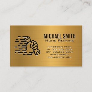 Hardware Gereedschap   Sleutel in Hand Visitekaartje