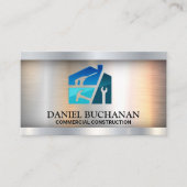 Hardware Gereedschap | Timmervak Blauw Koll. | Bou Visitekaartje (Voorkant)