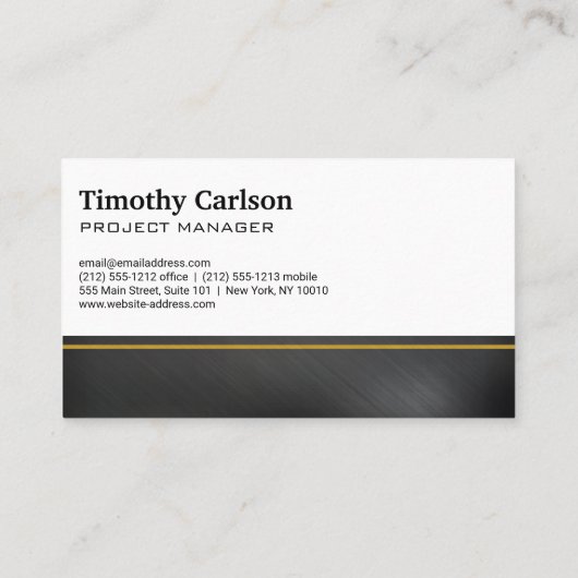 Hardware Gereedschap | Timmervak Bouwconstructie Visitekaartje (Achterkant)