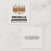 Hardware Gereedschap Vierkante Visitekaartje (Voorkant / Achterkant)