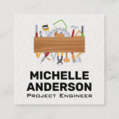 Hardware Gereedschap Vierkante Visitekaartje (Voorkant)