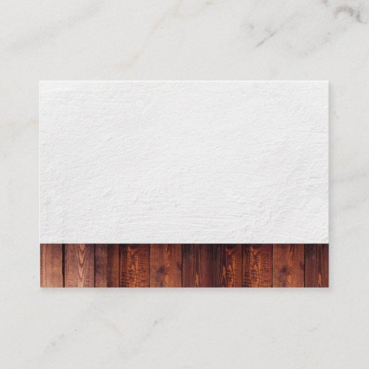 Hardware Gereedschap Visitekaartje (Achterkant)