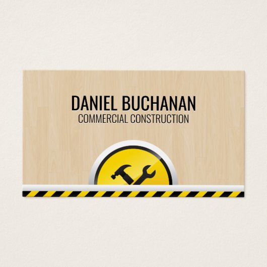 Hardware-gereedschappen voor constructie | Achterg Visitekaartje (Voorkant)