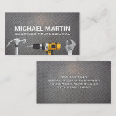 Hardware Hand Tools | Staal gevlochten Visitekaartje (Voorkant / Achterkant)