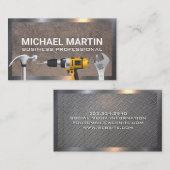 Hardware Hand Tools | Visitekaartje van oud metaal (Voorkant / Achterkant)