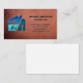 Hardware Home Gereedschap | Bouw | Leer Visitekaartje (Voorkant / Achterkant)