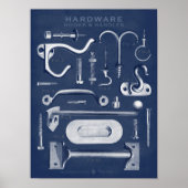  hardware Poster Hooks-Handles Denim Dark (Voorkant)