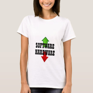 hardware software die dubbelzinnig lijkt te zijn t-shirt