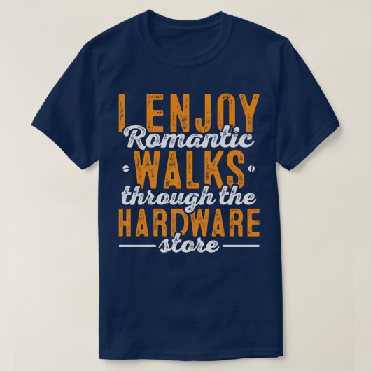 Hardware Store Handyman Carpenter Woodarbeider T-shirt (Design voorkant)