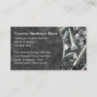 Hardware Store-Visitekaartjes