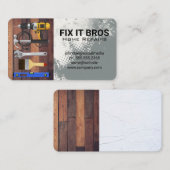 Hardware Tools | Handyman | General Contractor Visitekaartje (Voorkant / Achterkant)