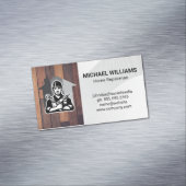 Hardware Tools | Handyman | Home Renovations Magnetisch Visitekaartje (Voorbeeld)