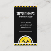 Hardware Tools | Waarschuwingslijn Visitekaartje (Voorkant)