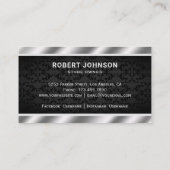 Hardware-winkel Metallic Steel Bolts Fasteners Visitekaartje (Achterkant)